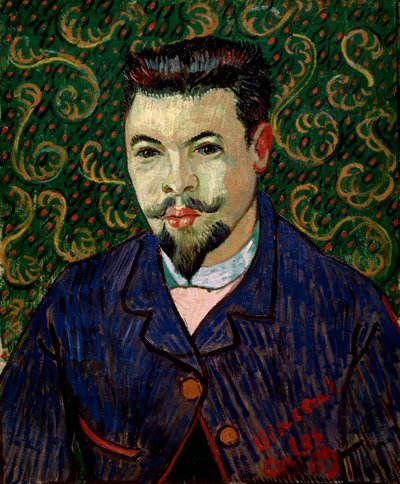 Portret van Dokter Felix Rey, 1889 door Vincent van Gogh