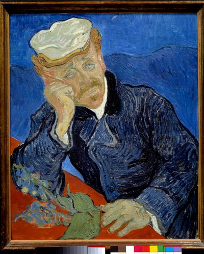 Portret van dokter Paul Gachet (1828-1909) door Vincent van Gogh