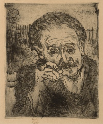 Portret van Dr. Gachet door Vincent van Gogh