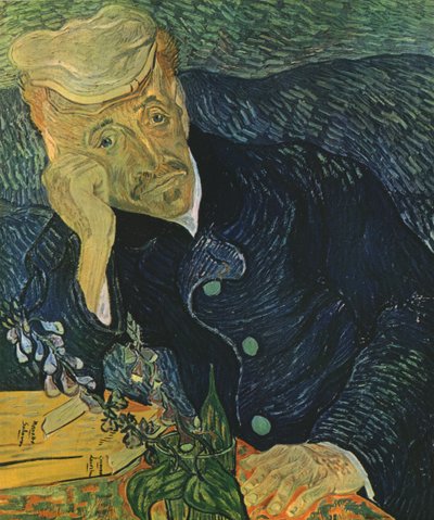 Portret van Dr. Paul Gachet, juni 1890, 1947 door Vincent van Gogh