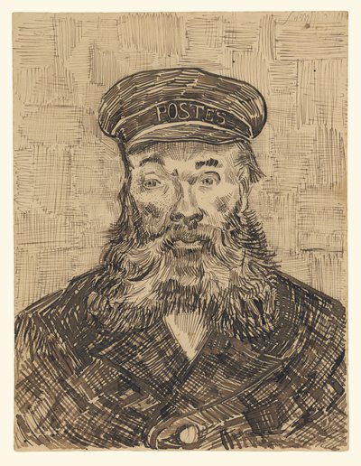 Portret van Joseph Roulin door Vincent van Gogh