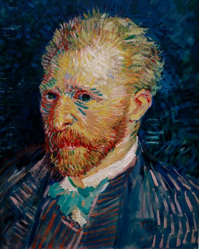 Portret van de kunstenaar door Vincent van Gogh