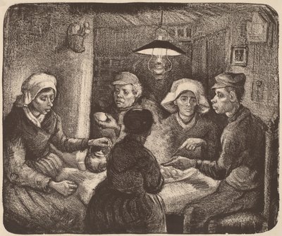 Aardappeleters door Vincent van Gogh