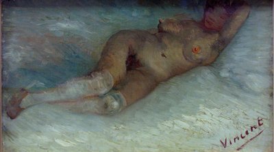 Liggend naakt door Vincent van Gogh