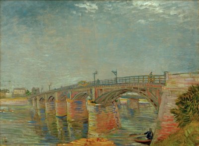 Seinebrug bij Asnières door Vincent van Gogh