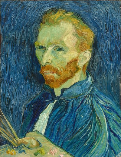 Zelfportret. 1889 door Vincent van Gogh