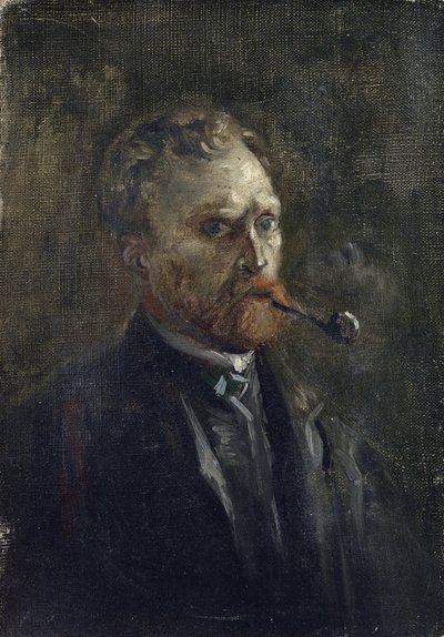 Zelfportret (detail) door Vincent van Gogh