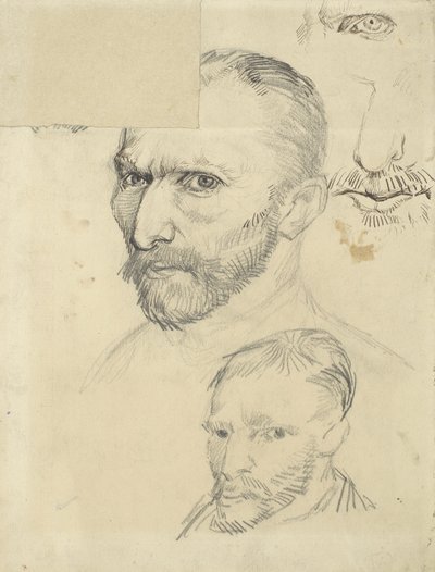 Zelfportretten van Gogh, Vincent, van (1853-1890) door Vincent van Gogh