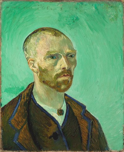 Zelfportret (opgedragen aan Paul Gauguin) door Vincent van Gogh