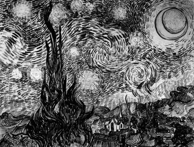 Sterrennacht door Vincent van Gogh