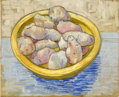 Stilleven met aardappelen door Vincent van Gogh