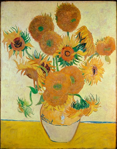 Zonnebloemen door Vincent van Gogh