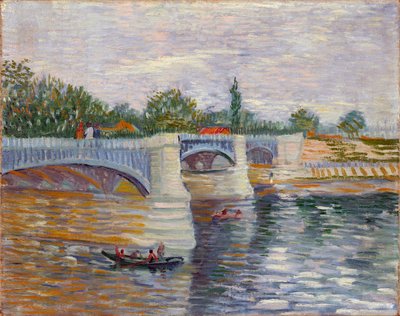 De brug bij Courbevoie door Vincent van Gogh