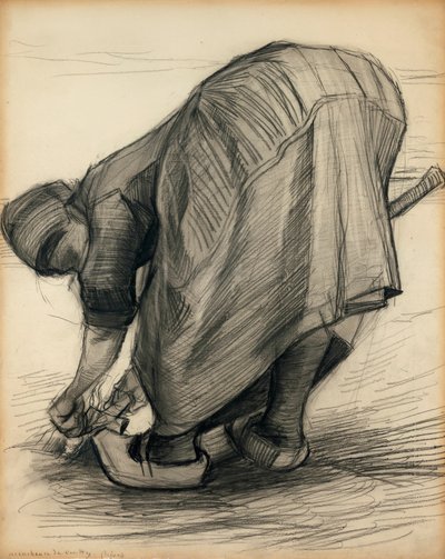 De Worteltrekker door Vincent van Gogh