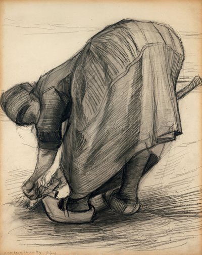 De Worteltrekker door Vincent van Gogh