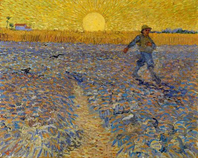 De Zaaier, ca. 1888 door Vincent van Gogh