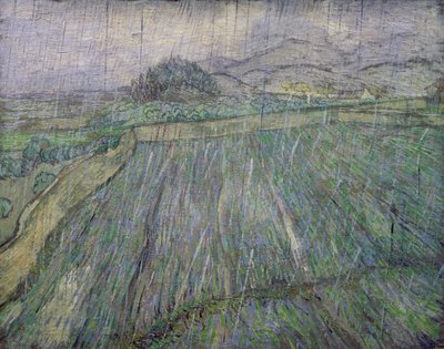 De onweersbui door Vincent van Gogh