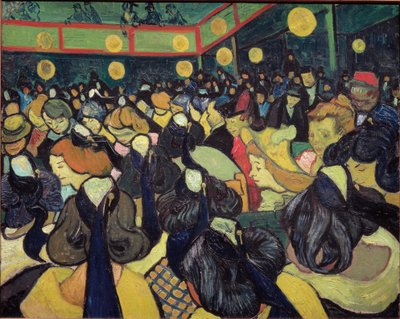 De danszaal in Arles door Vincent van Gogh