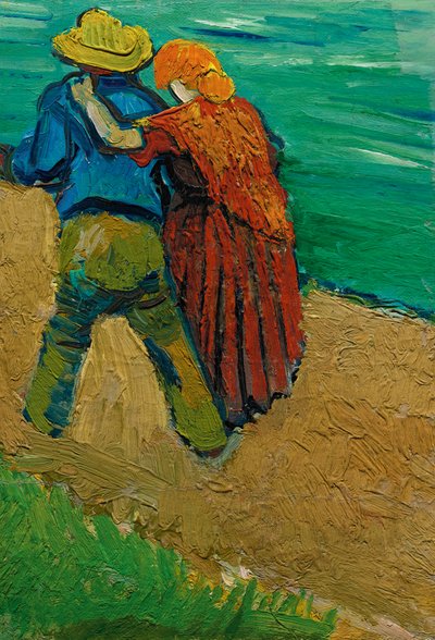 Twee geliefden door Vincent van Gogh