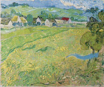 Les Vessenots in Auvers door Vincent van Gogh