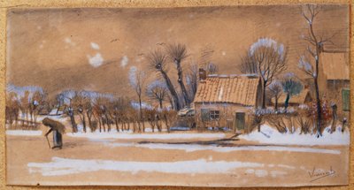 Winter, 1881 door Vincent van Gogh