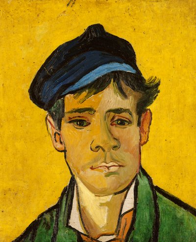 Jonge man met een hoed, 1888 door Vincent van Gogh