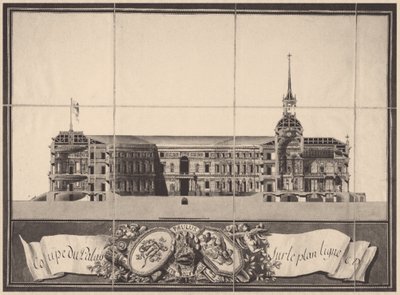 Sint-Michielskasteel in Sint-Petersburg, 1797 door Vincenzo Brenna