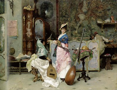 De Mandolinewinkel door Vincenzo Capobianchi