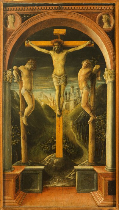 Kruisiging door Vincenzo Foppa