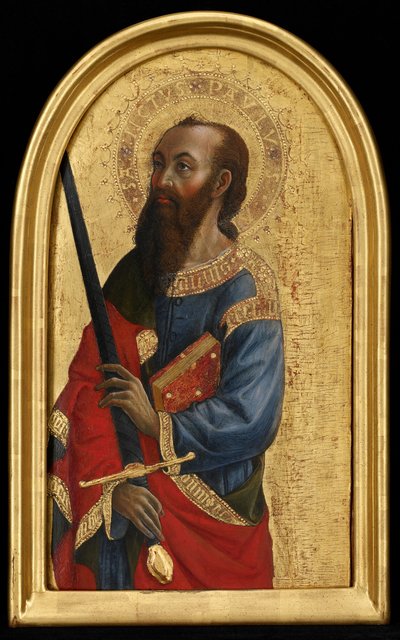Sint Paulus, ca. 1450-60 door Vincenzo Foppa