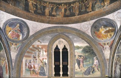 Scènes uit het Leven van Heilige Petrus Martelaar, 1466-68 door Vincenzo Foppa