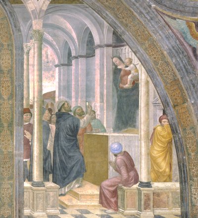 Het wonder van de valse Madonna door Vincenzo Foppa