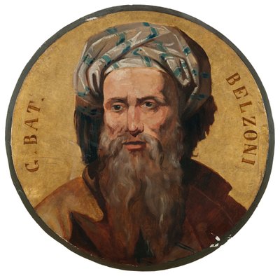Giovanni Battista Belzoni 1778-1823 door Vincenzo Gazzotto