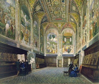 De Piccolomini-bibliotheek, Siena door Vincenzo Marchi