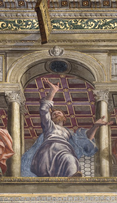 Heiligen (detail) door Vincenzo and Antonio  Campi