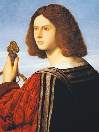Portret van Francesco Maria Della Rovere door Vincenzo di Biagio Catena