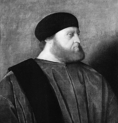 Portret van een Venetiaanse senator door Vincenzo di Biagio Catena