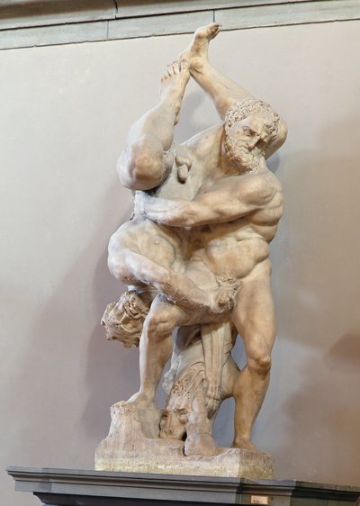 Hercules en Diomedes, ca. 1560 door Vincenzo di Raffaello de