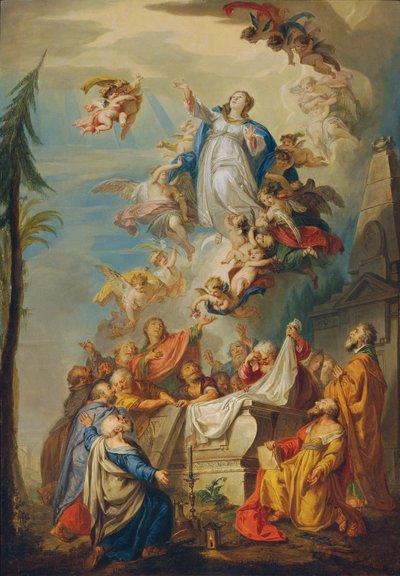 Hemelvaart van Maria door Vinzenz Fischer