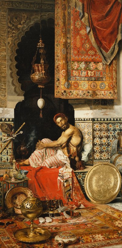 Arabische markt door Virgilio Mattoni de la Fuente