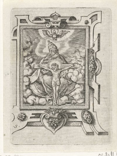 De Drieëenheid door Virgilius Solis