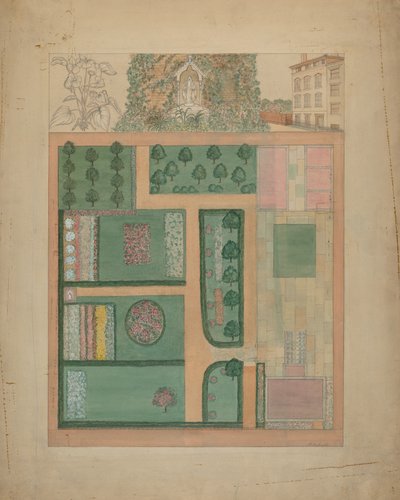 Parmentier Gronden, ca. 1936 door Virginia Richards