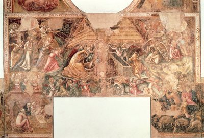Kerststal, Bologna, Vitale da Bologna door Vitale da Bologna