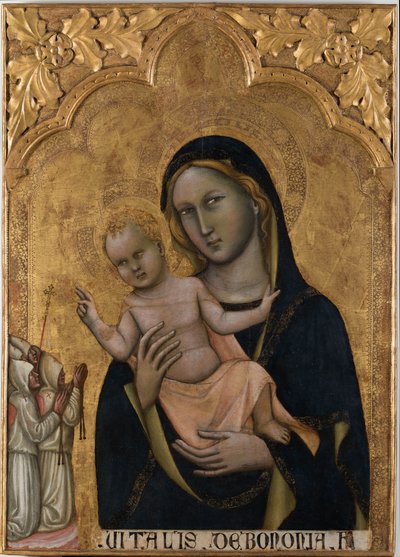 Maagd van de Geselaars, ca. 1350 door Vitale da Bologna