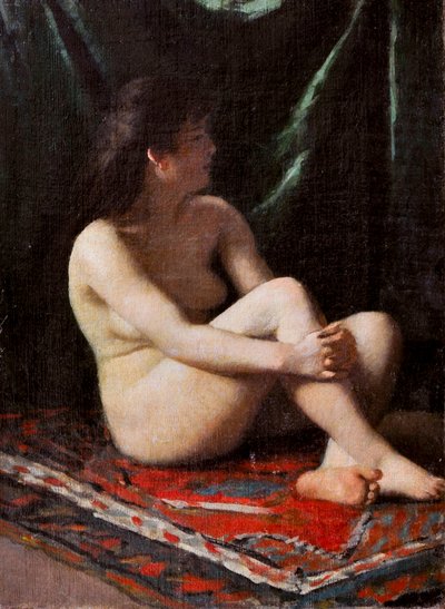 Naakt, c.1865-68 door Vito d