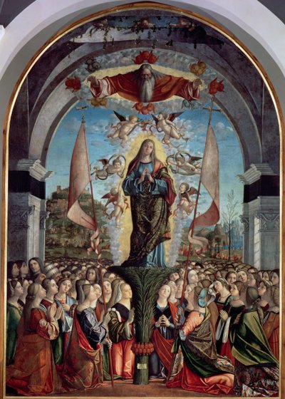 Verheerlijking van St. Ursula en haar metgezellen door Vittore Carpaccio