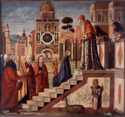 Presentatie van de Maagd in de Tempel door Vittore Carpaccio