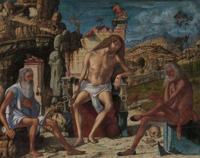 De meditatie over de passie, ca. 1490 door Vittore Carpaccio