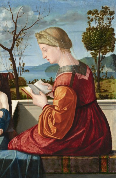 De Maagd Leest door Vittore Carpaccio