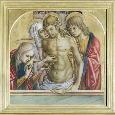 Pietà, Ricci-familiekapel door Vittore Crivelli